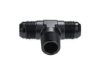 Adaptador en T de 1/4 NPT a AN6 JIC Flare para combustible y aceite