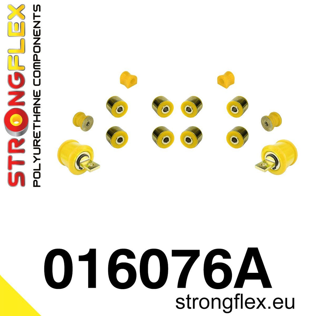 Alfa Romeo 147 156 GT 016076A: Kit de silentblocks de suspensión trasera SPORT