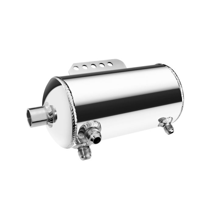 Water tank, 2-liter can, polished mirror finish fuel and water tank