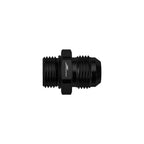 Adaptador de conexión AN-10 JIC a manguera recta de 1/2" (color negro)