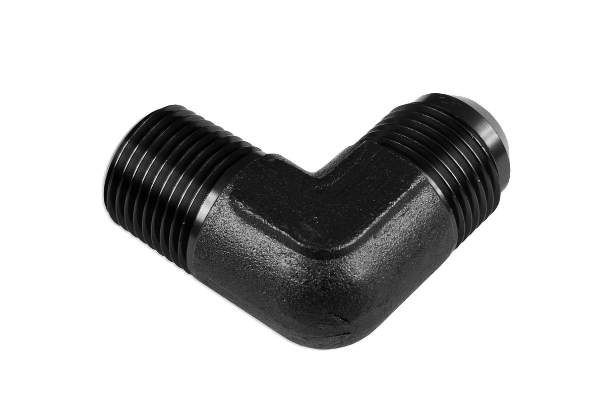 Adaptador AN10-3/8 NPT 90° macho-macho racor para manguera