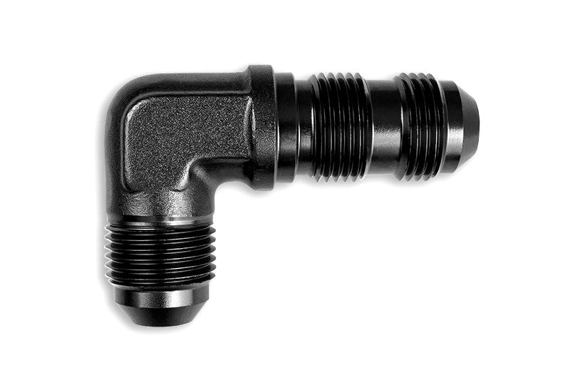 Adaptador AN10 JIC pasamuros macho 90° para manguera de combustible