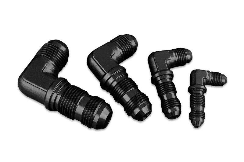 Adaptador AN10 JIC pasamuros macho 90° para manguera de combustible