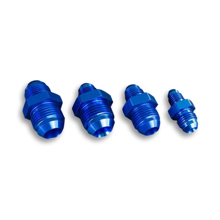 AN10 Male to AN4 Male Adapter Reducer JIC for Oil Fuel Hose, Blue.