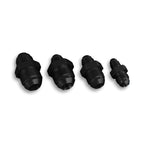 AN10 Male to AN6 Male JIC Adapter for Oil/Fuel Hose, Black