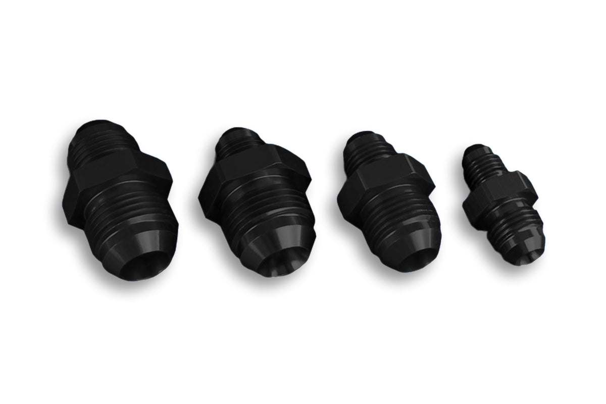 Adaptador reductor JIC AN10 macho a AN8 macho, racor para manguera de aceite y combustible