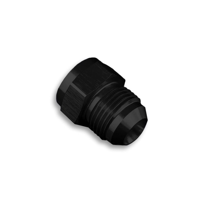 AN10 Male to AN8 Female JIC Hose Adapter, Black.