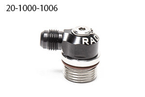Banjo giratorio 10AN ORB a 6AN macho Radium Engineering