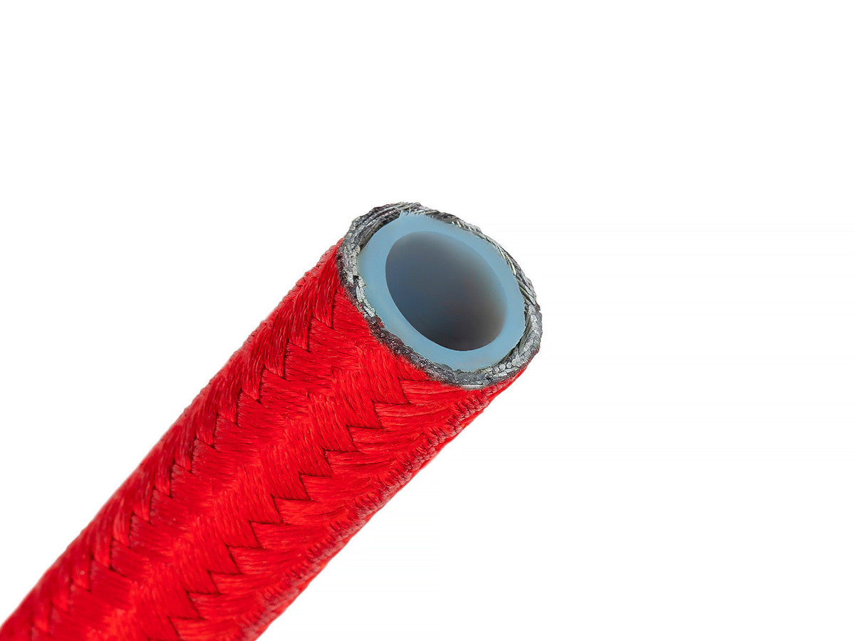 Manguera de combustible PTFE teflon AN12 15,9 mm (5/8") con trenzado de nylon