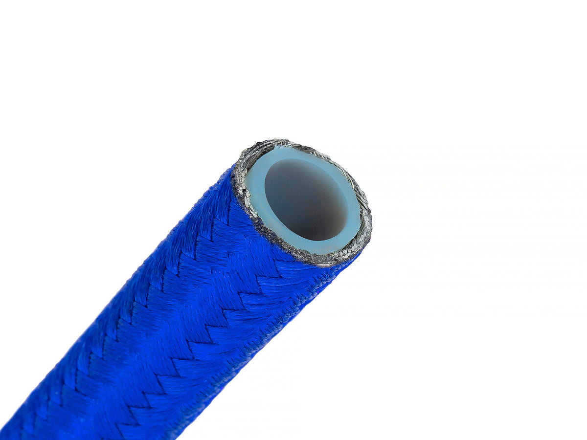 Manguera de combustible PTFE teflon AN12 15,9 mm (5/8") con trenzado de nylon