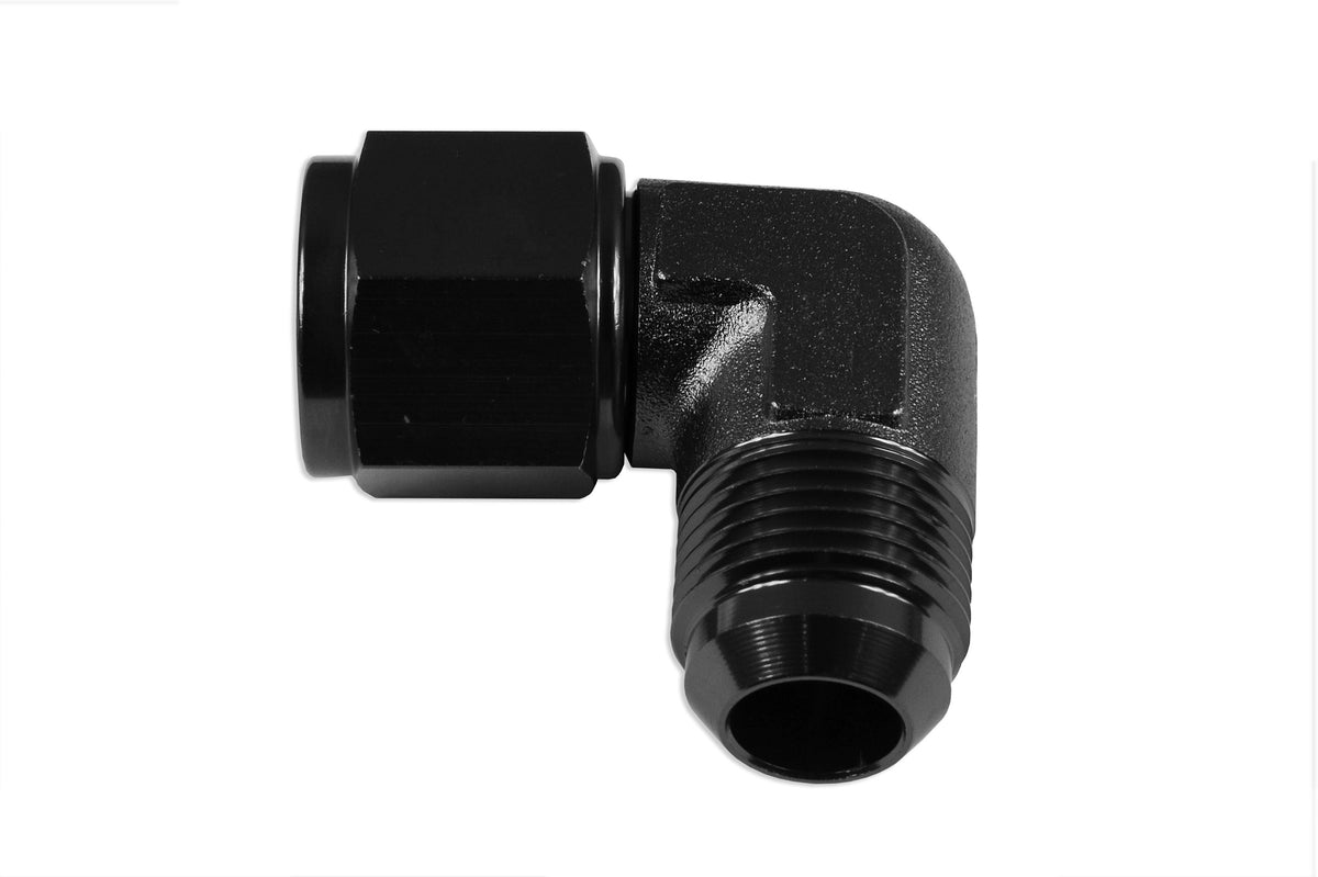 Adaptador AN12 90' hembra-macho racor para manguera