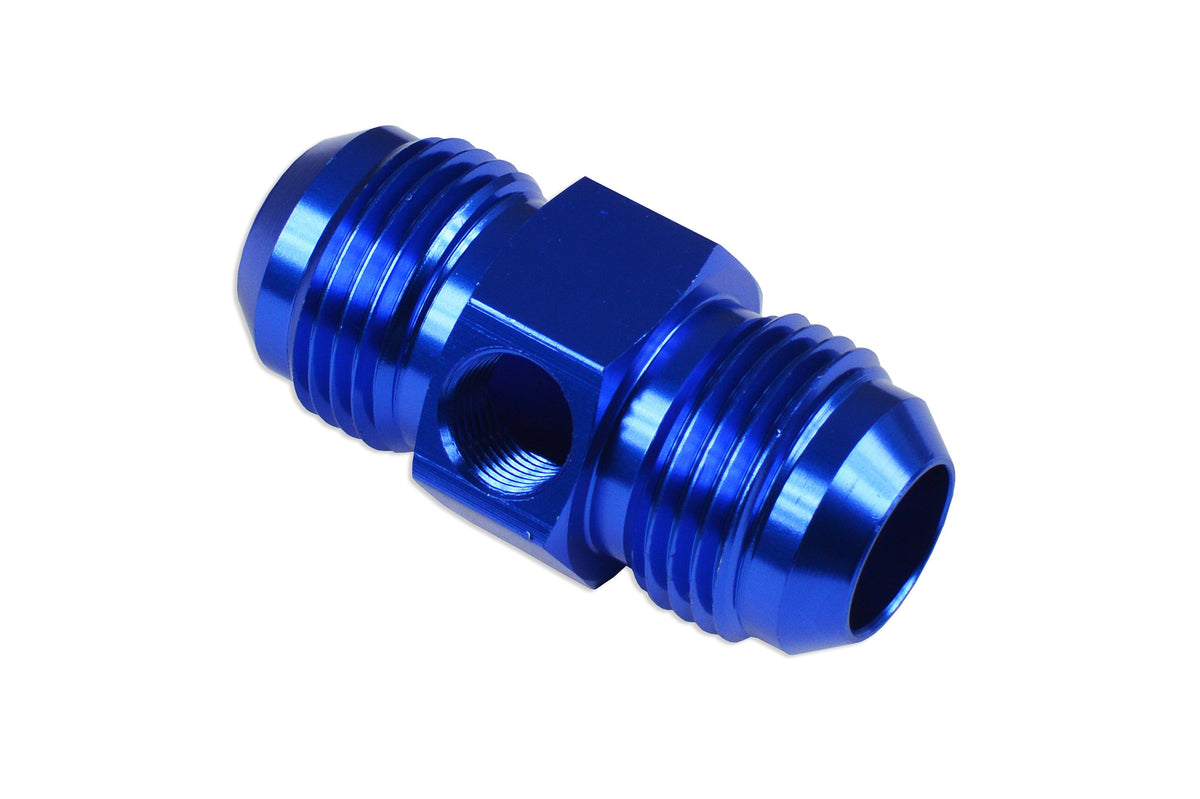Adaptador AN12 AN-12 macho-macho con puerto en línea 1/8 NPT para presión de combustible/aceite