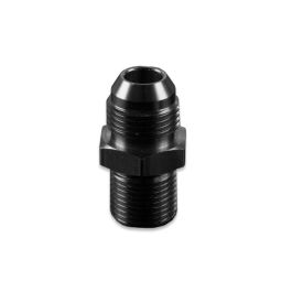 AN4 JIC Flare To M12x1.0 Straight Hose Fitting Adapter Black