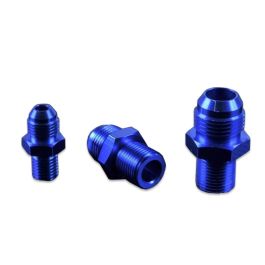 AN -4 AN4 JIC Flare to M12x1.5 metric male to male hose fitting adapter Blue