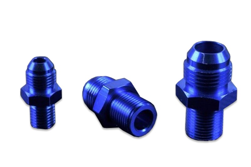 Adaptador racor recto AN-6 AN6 JIC Flare a 1/2 NPT