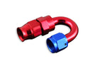 Terminal de manguera PTFE AN -6 AN6 JIC 180° para combustible y aceite