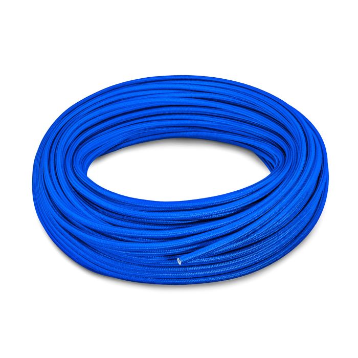 AN6 8mm (5/16") Braided Nylon PTFE Teflon Fuel Hose, Blue