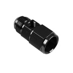 AN6 AN-6 Female-to-Male incl. 1/8 NPT In-line Port T-fitting Adapter for Fuel and Oil Pressure Gauge Black
