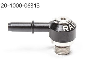 Banjo giratorio 6AN ORB a macho SAE de 5/16 in Radium Engineering
