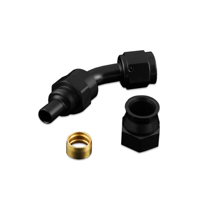 PTFE AN-8 AN8 JIC JRspec 45 Degree Fuel Hose Fitting