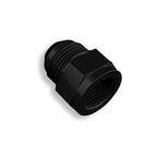 Adaptador AN8 macho a AN6 hembra JIC para manguera, color negro.