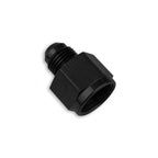 Adaptador AN8 hembra a AN6 macho JIC para manguera, color negro.