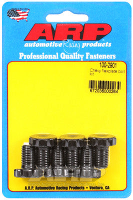 Tornillos de flexplate ARP 100-2901 SB/BB Ford y Holden V8 rosca 7/16" x longitud bajo cabeza .980"