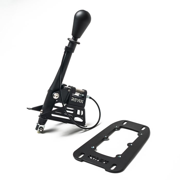 Palanca de cambios corta Revin Street para Audi A4 B5 / B6 / B7, 6 velocidades, color negro.