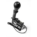 Palanca de cambios corta Revin Street para Audi A4 B5 / B6 / B7, 5 velocidades, color negro.