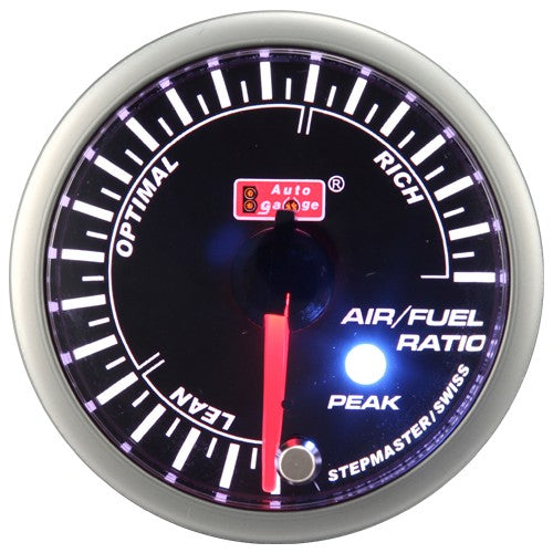 Indicador AFR Auto Gauge azul