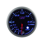 Indicador de presión de sobrealimentación del Auto Gauge color ámbar