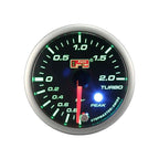 Indicador de presión de sobrealimentación del Auto Gauge color ámbar
