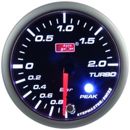 Auto Gauge Boost Indicator Green