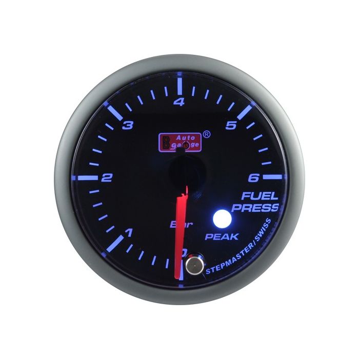 Indicador de presión de combustible Auto Gauge verde