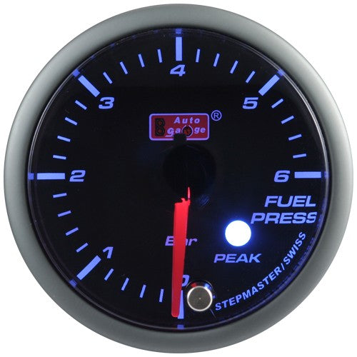 Indicador de presión de combustible Auto Gauge verde