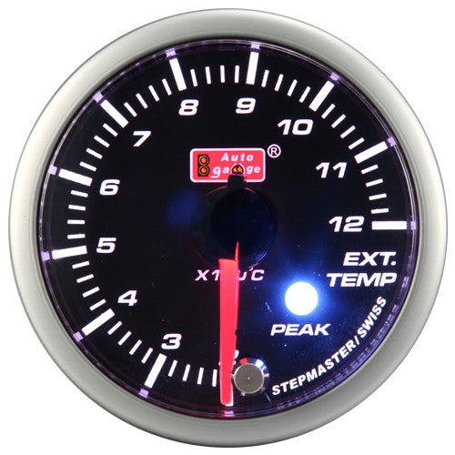 Indicador EGT Auto Gauge ámbar
