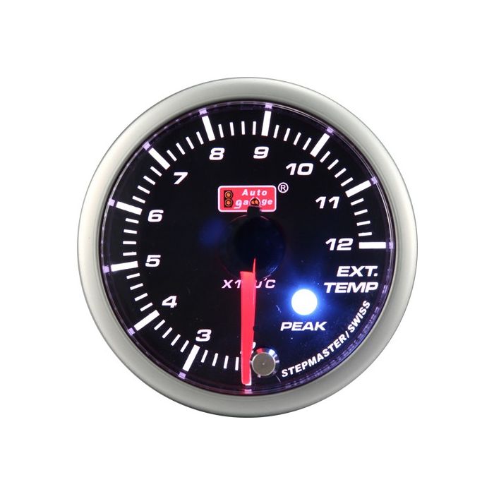 Indicador EGT verde del Auto Gauge