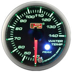 Indicador de temperatura del agua Auto Gauge ámbar