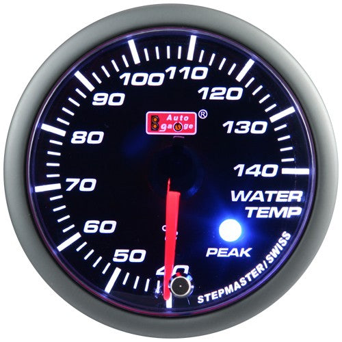 Indicador de temperatura del agua Auto Gauge verde