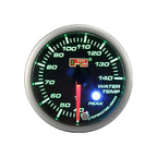 Indicador de temperatura del agua Auto Gauge Verde