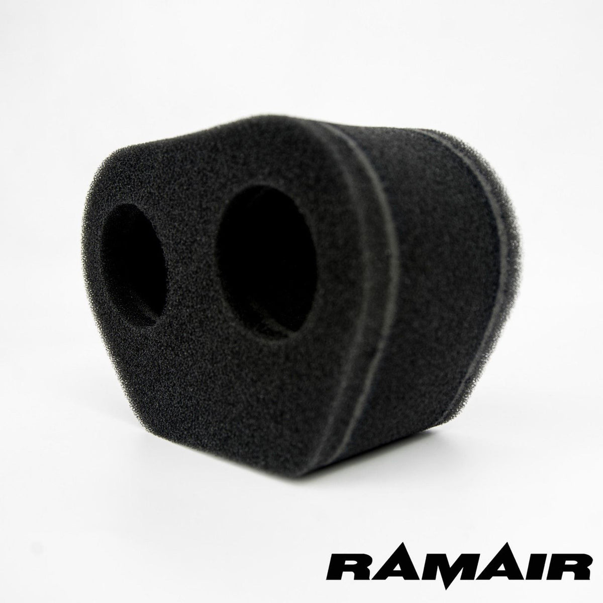 2x filtro de aire de calcetín para carburador de moto con doble entrada Ramair MS-008
