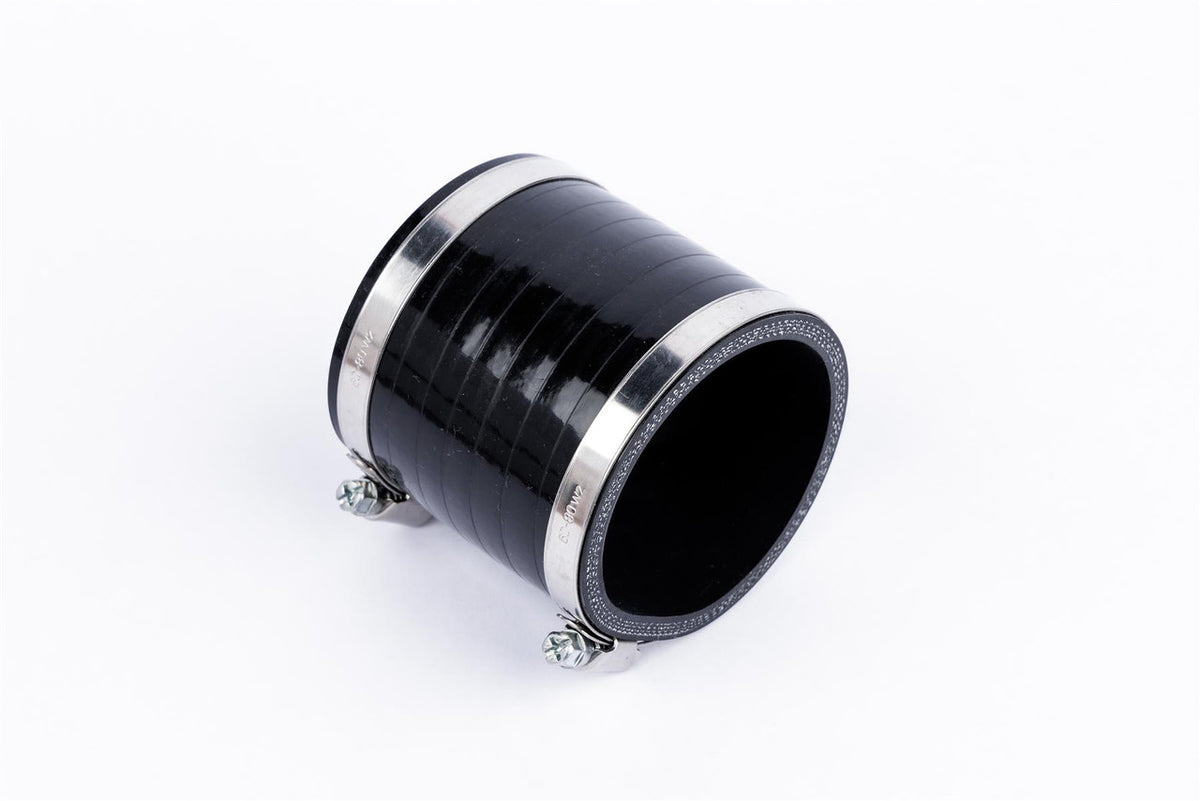 Filtro de aire universal Proram Multi Fit plisado con cuello de aluminio de 63 mm y silicona