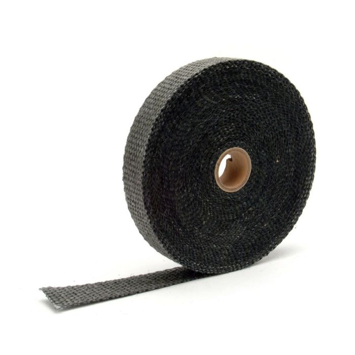 Black Fiberglass Exhaust Wrap, 1" x 50' DEI 010107