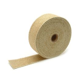 Tan Glass Fiber Exhaust Wrap 5cm x 15m (2" x 50ft) DEI 010102