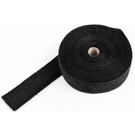 Exhaust Wrap BLACK  50mm/2mm 15m