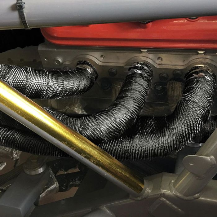 Black Titanium Thermal Exhaust Wrap, 2 in. x 100 ft. DEI 010002