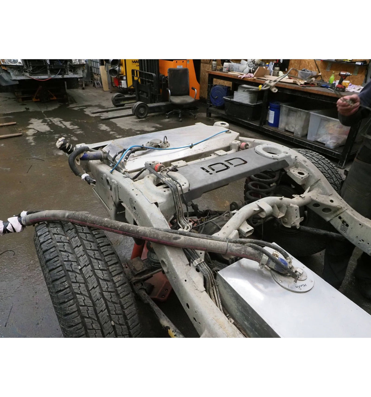 Refuerzo de torreta de muelle IOD Performance Nissan Patrol Y60 / Y61