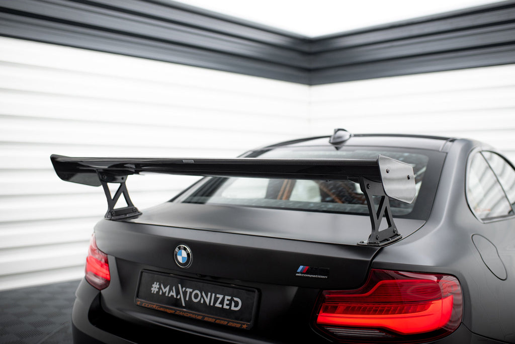 Alerón de carbono con soportes externos para BMW M2 F87 / 2 / 2 M-Pack F22
