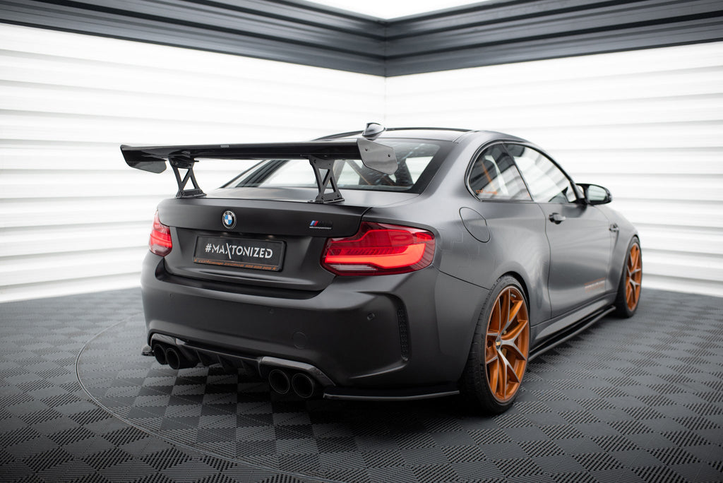 Alerón de carbono con soportes internos para BMW M2 F87 / 2 / 2 M-Pack F22