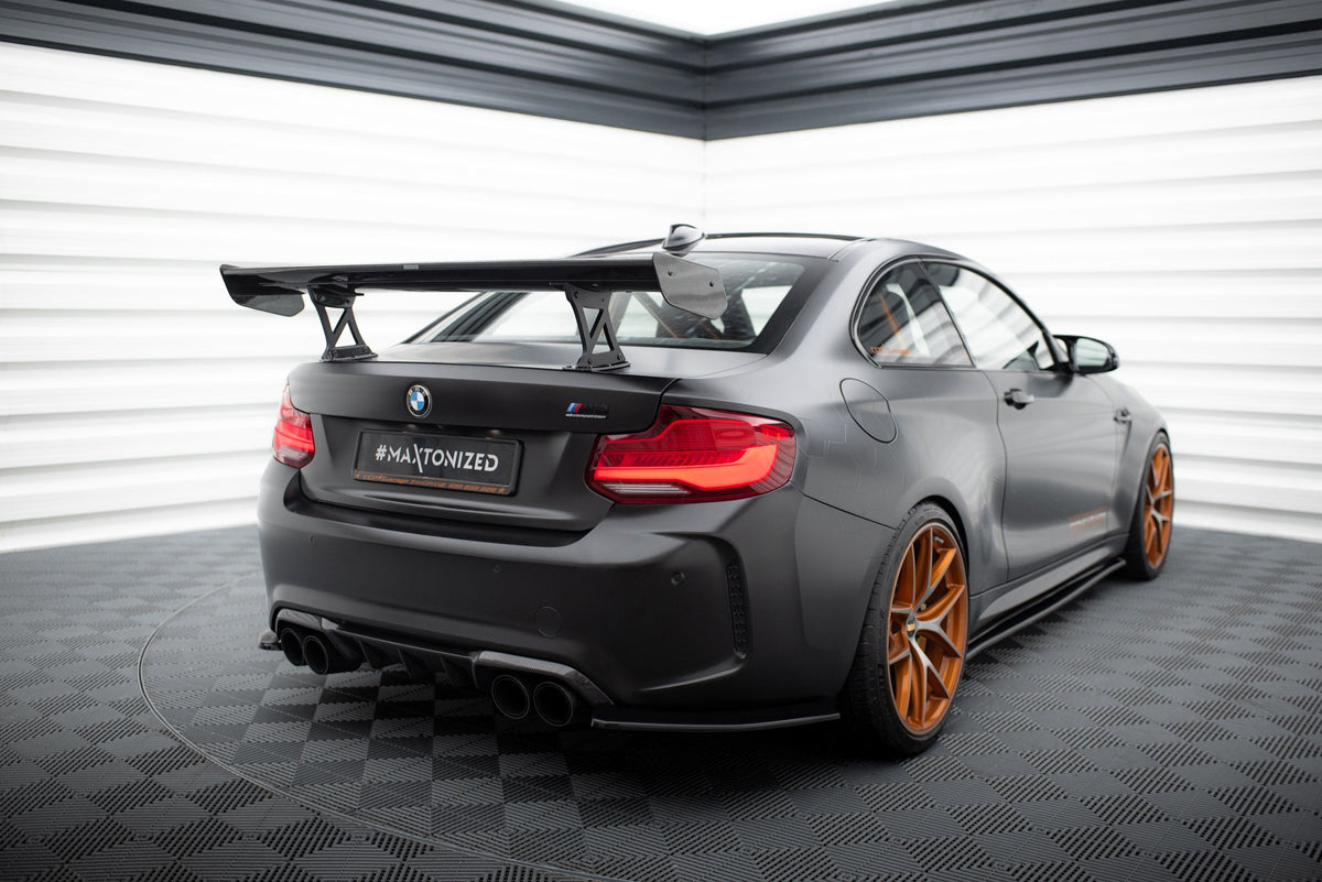 Alerón de carbono con soportes internos para BMW M2 F87 / 2 / 2 M-Pack F22